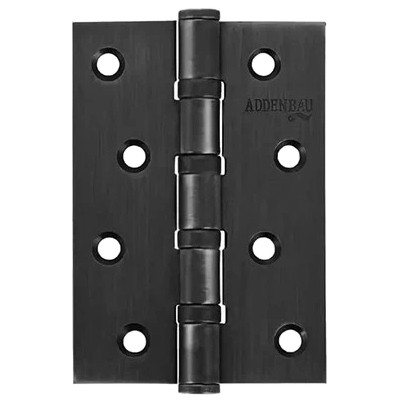 Петля врезная Adden Bau, 100х70х2,5, 4BB, BLACK купить в СОМ