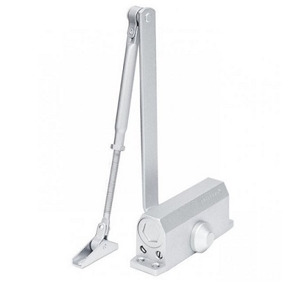 Доводчик дверной Notedo DC-040 Silver, до 40 кг, серебро купить в СОМ