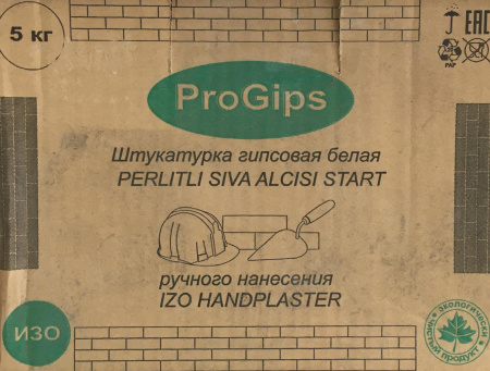 Штукатурка PROgips гипсовая, 5 кг купить в СОМ