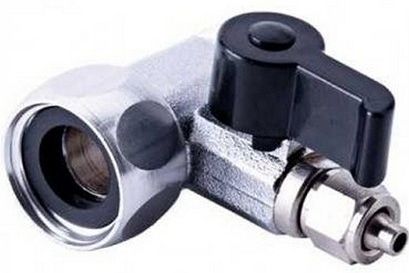 Адаптер-вентиль Гейзер AS-14 1/2" ВН х1/2" НР х1/4. латунь купить в СОМ