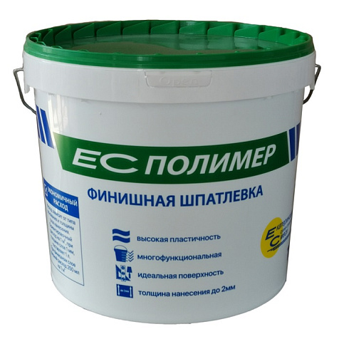 Шпаклевка полимерная финишная ЕС, 3 л, 5.2 кг купить в СОМ