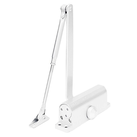 Доводчик дверной Notedo DC-080 White, 60-120 кг, белый купить в СОМ