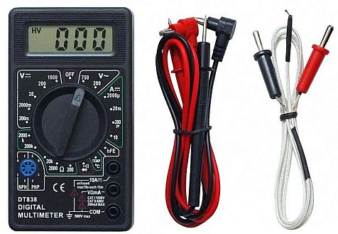 Мультиметр DT-838, 10А, 1000В, 2МОм купить в СОМ