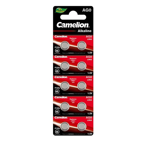 Элемент питания Camelion, G0 (LR521) купить в СОМ