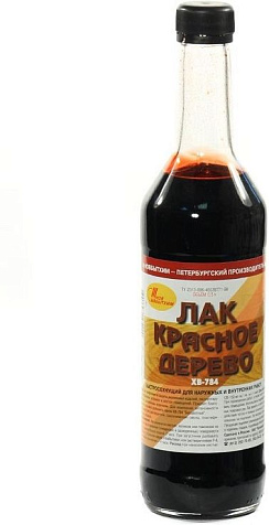 Лак ХВ-784, красное дерево, 0.5 л купить в СОМ