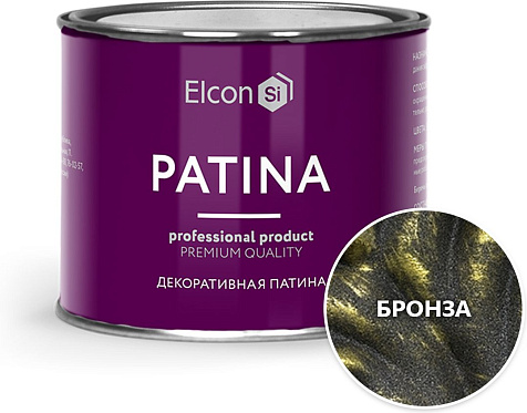 Патина декоративная Elcon, бронза, 0.2кг купить в СОМ