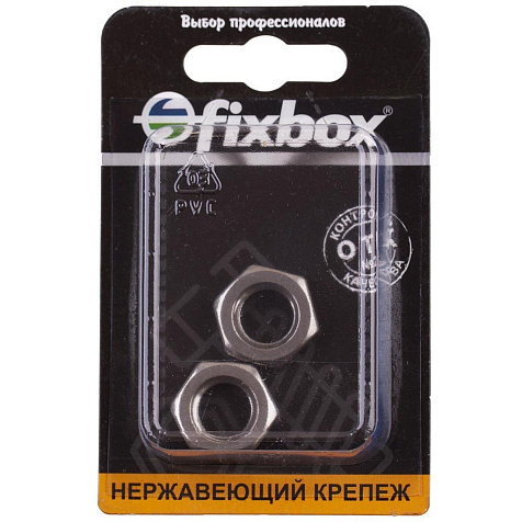 Гайка НЕРЖ DIN439 низкая, М12, 2 шт./пакет* купить в СОМ