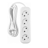 Удлинитель ОНЛАЙТ OPE-S-04-300-X-2x1  4 гн, 3 м, БЗ, 10А IP20 белый купить в СОМ