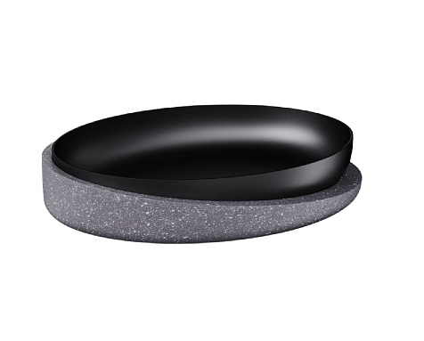Мыльница Fora Granit Dark FOR-GRD036 купить в СОМ