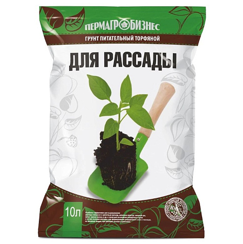 Грунт для рассады 10л (3,7кг) Пермагробизнес купить в СОМ