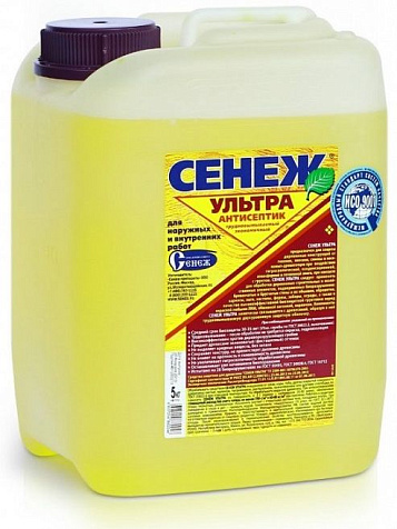 Антисептик биозащитный Сенеж Ультра, 5 кг купить в СОМ