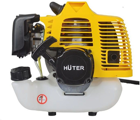 Триммер бензиновый HUTER GGT-2900S PRO, 2900 Вт, разборная штанга, ремень, леска, диск купить в СОМ
