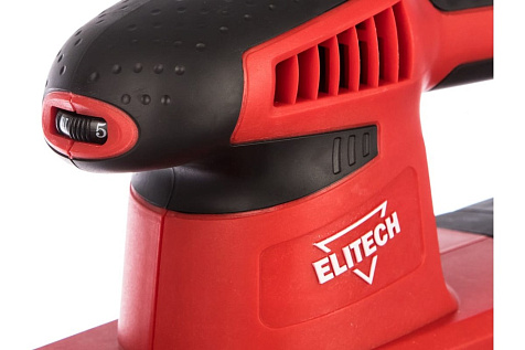 Машина шлифовальная вибрационная Elitech МШВ 0319Э, пылесборник купить в СОМ