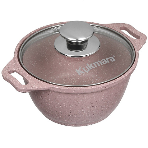 Кастрюля Kukmara Trendy Style Rose 1л стеклянная крышка  к11tsr купить в СОМ