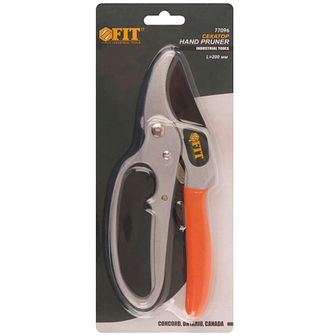 Секатор FIT IT Профи, с храповым механизмом, 200мм купить в СОМ
