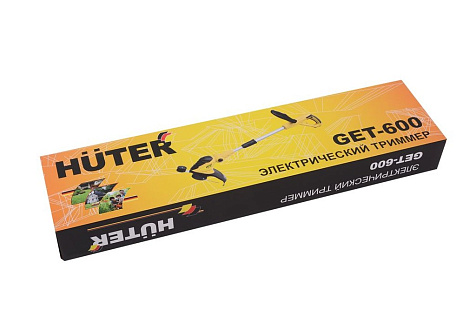 Триммер электрический Huter GET-600, 600 Вт купить в СОМ
