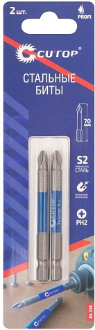 Бита CUTOP Profi, PH-2 х70 мм, 2шт купить в СОМ