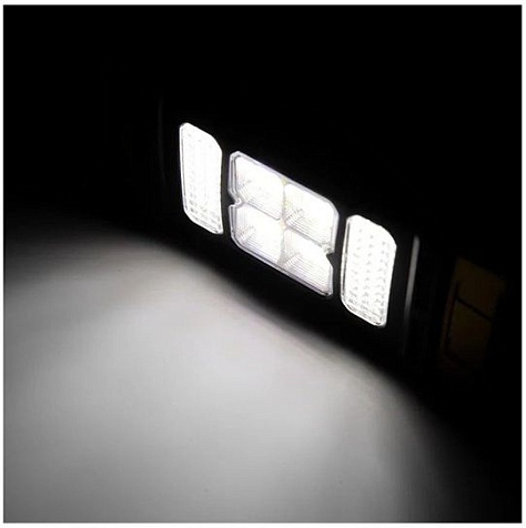 Фонарь универс Ultraflash LED38100 акк.3.7V 76LED+4COB 4 реж,даль+ближ.Type-C+солн.панель, PowerBank купить в СОМ