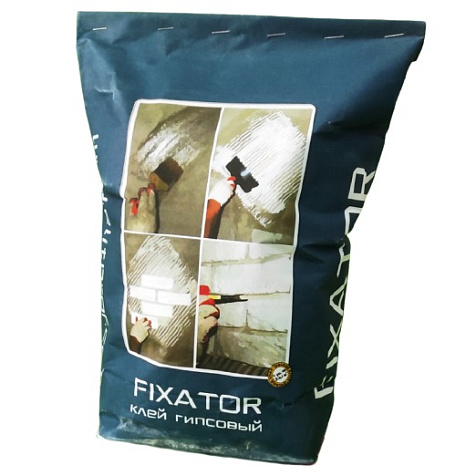 Клей ЭлитПроф FIXATOR гипсовый, летний, 4 кг купить в СОМ
