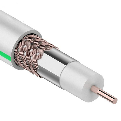 Кабель телевизионный RG 6U, 75 Ом (м/п) купить в СОМ
