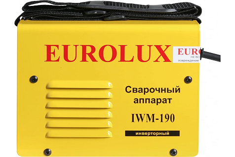 Аппарат сварочный инверторный Eurolux IWM190  купить в СОМ