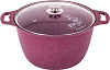 Кастрюля Kukmara Trendy Style mystery 6л стеклянная крышка купить в СОМ