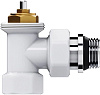 Набор термостатический для радиатора угловой 1/2" М30х1.5 белый Royal Thermo Design купить в СОМ