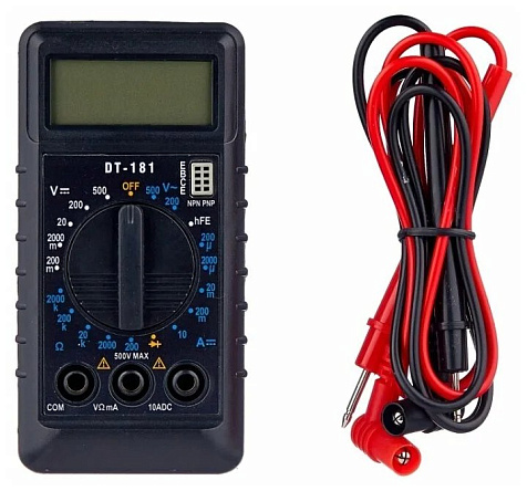 Мультиметр DT-181, 10А, 750В, 2МОм купить в СОМ