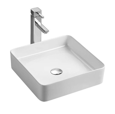 Раковина накладная Azario AZ-2179, 400 х400 х110 мм купить в СОМ