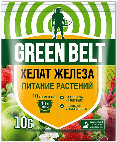 Удобрение Хелат железа 10г купить в СОМ