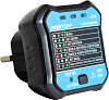 Тестер розеток ROBITON  ST-01, напряжение сети, подключение контактов, работу УЗО, 220В купить в СОМ