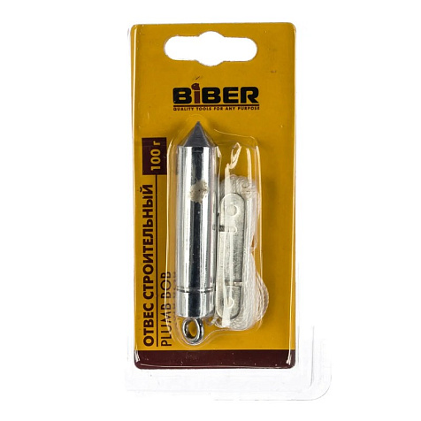 Отвес строительный BIBER, 300гр купить в СОМ
