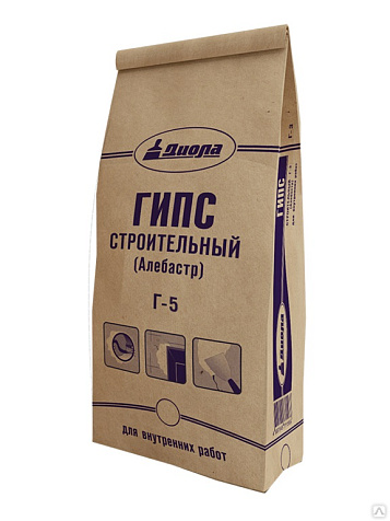 Алебастр,  5 кг купить в СОМ