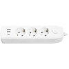 Удлинитель ОНЛАЙТ OPE-USB-03-300-ESC-3  3 гн, 2гн USB-A,1гн USB-С, 3 м, выкл  СЗ 10А IP20 белый купить в СОМ
