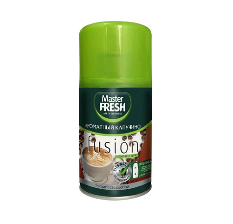 Ароматизатор Master Fresh Ароматный капучино 250мл сменный баллон купить в СОМ