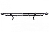 Карниз Телескоп 2р наконечник Ферзь черный 160-300см купить в СОМ