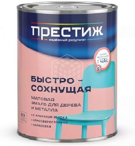 Эмаль акриловая Престиж, матовая, база С, 0.9 кг купить в СОМ