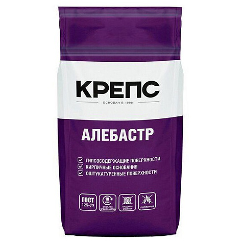 Алебастр КРЕПС, 4 кг купить в СОМ