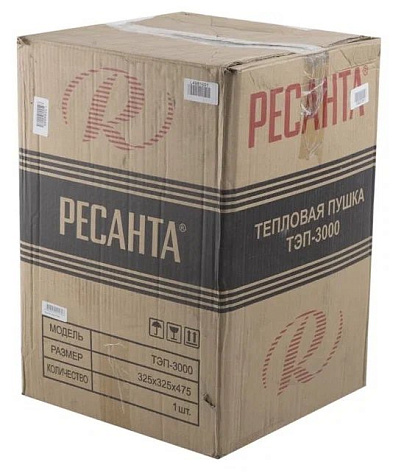 Пушка тепловая Ресанта ТЭП-3000, 3000 Вт купить в СОМ