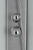 Кабина душевая Loranto CS-5180-13L F, 100 х80 х215 см, поддон 13 см, белое стекло купить в СОМ