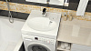 Раковина над стиральной машиной Azario Elegance, 592 х592 х90 мм купить в СОМ