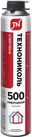Клей-пена ТЕХНОНИКОЛЬ 500 PROFESSIONAL универсальный купить в СОМ