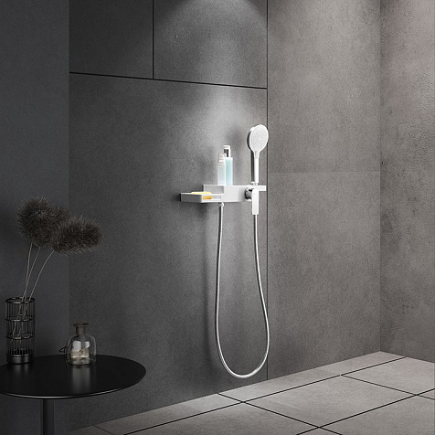 Смеситель для душа Lemark Unibox LM6903CW, белый купить в СОМ