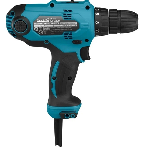 Дрель-шуруповерт сетевой MAKITA DF0300X2, 320Вт купить в СОМ