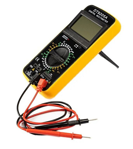 Мультиметр DT-9205А, 20А, 1000В, 200МОм купить в СОМ