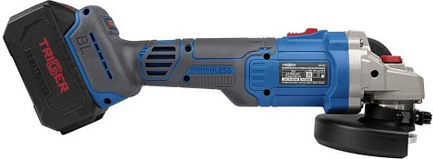 Машина углошлифовальная TRIGGER 20123, Li-ion, 18В, 4.0А/ч, 125мм купить в СОМ