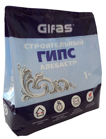 Алебастр ГИФАС, 1 кг купить в СОМ