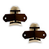 Угол наружный для напольного плинтуса 212 Лексида с крепежом 55мм Дуб светлый купить в СОМ
