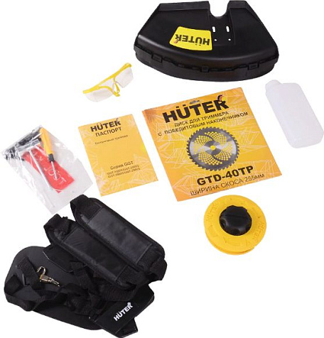 Триммер бензиновый HUTER GGT-2500S, 2500 Вт, разборная штанга, ремень, леска, нож купить в СОМ