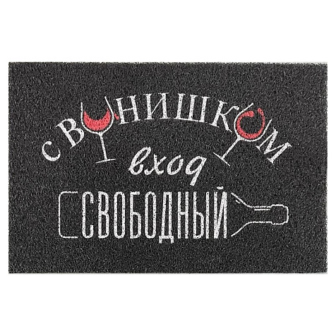 Коврик придверный Dekorelle Лапша в ассортименте 40x60см купить в СОМ